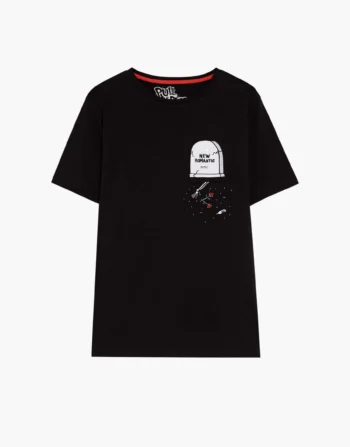 Black T-shirt short sleeves